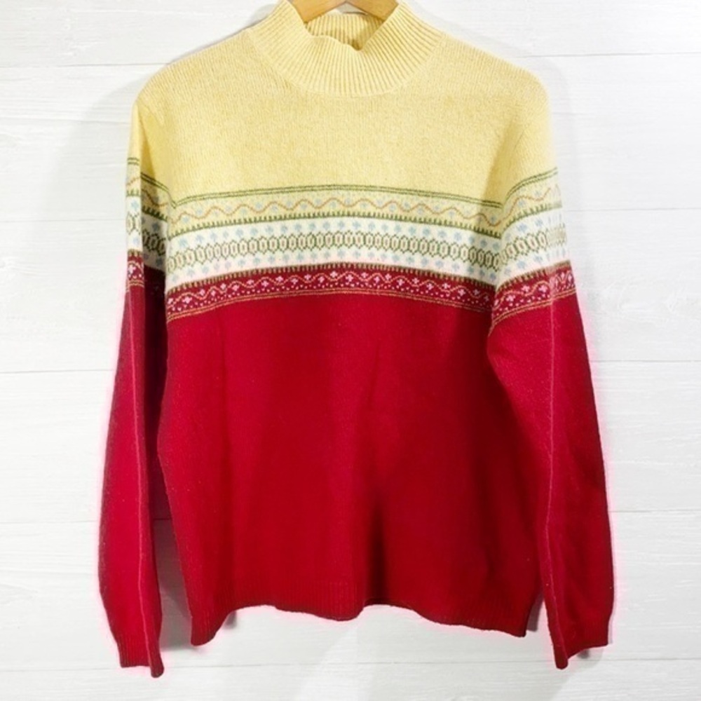 Vintage Sonoma Women’s wool sweater Size M